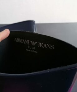 armani jeans stivali da pioggia
