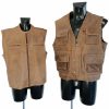 gilet equitazione caccia pelle