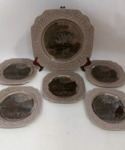 Servizio piatti ceramica Crown Devon