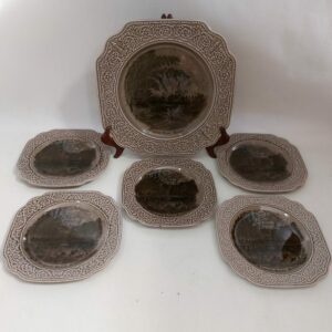 Servizio piatti ceramica Crown Devon
